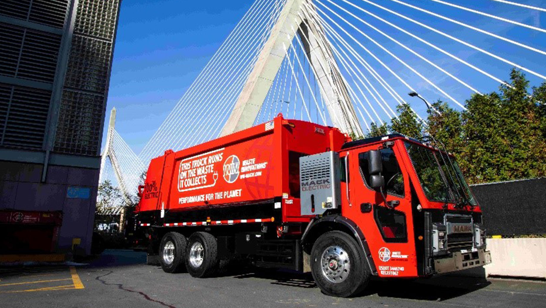 Mack Customer WIN Waste Innovations Uses Waste Collected by Mack LR ...