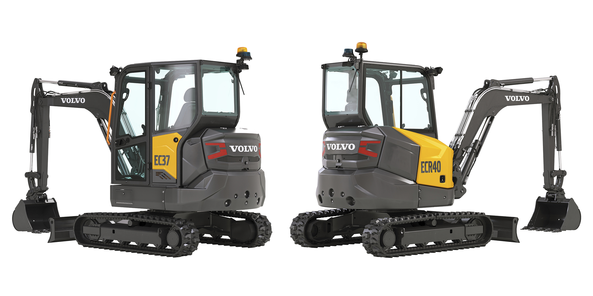 Volvo Construction Equipment Adds Two New Compact Excavators In Popular ...